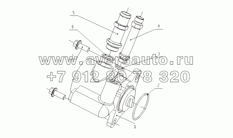 M3201-3407000 Насос рулевого механизма в сборе