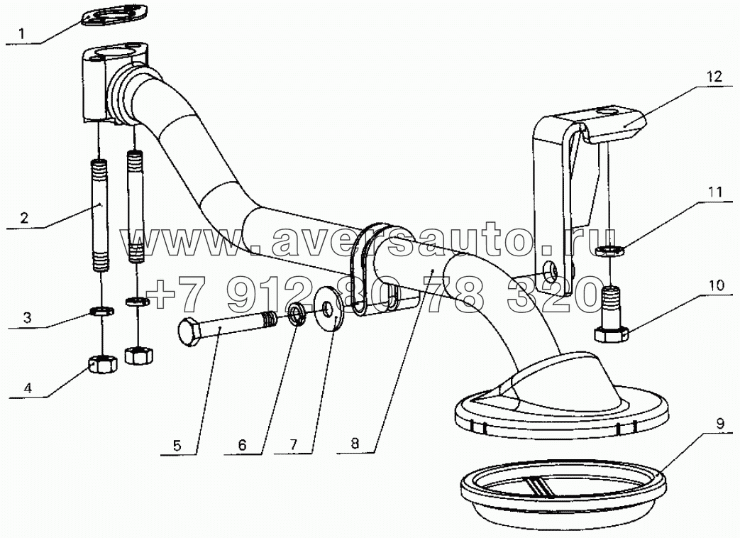 G0100-1010000 Oil strainer assembly