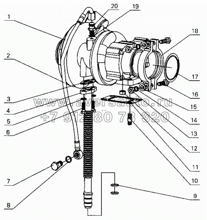 G0100-1118000 Turbocharger assembly