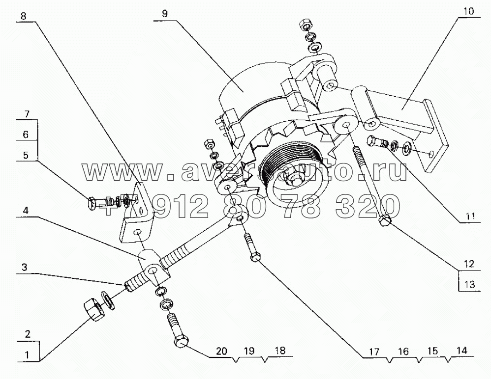 B30-3701000 Generator assembly