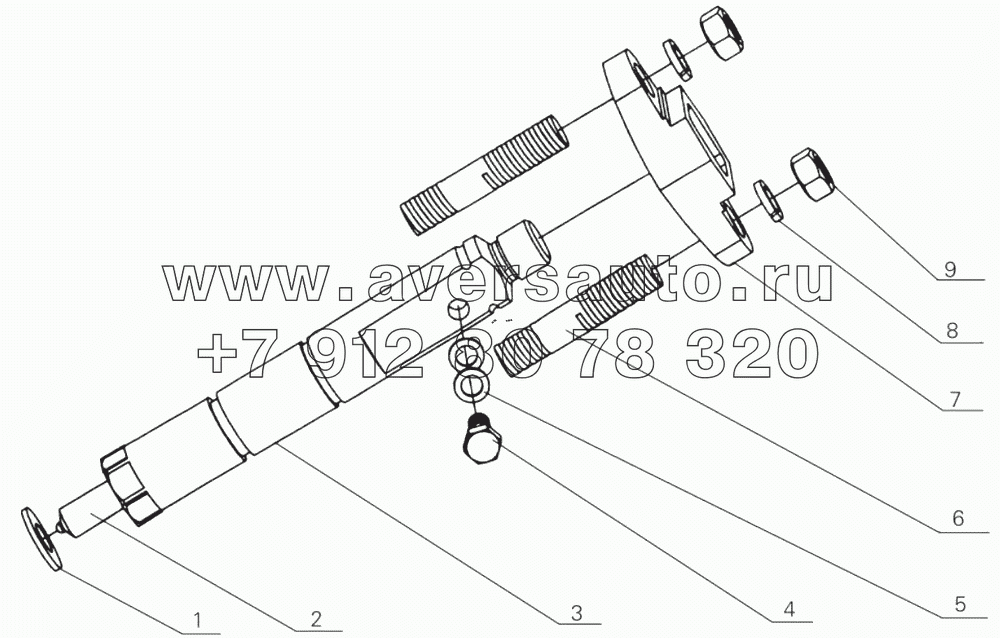 D0800-1112000 Fuel injector assembly