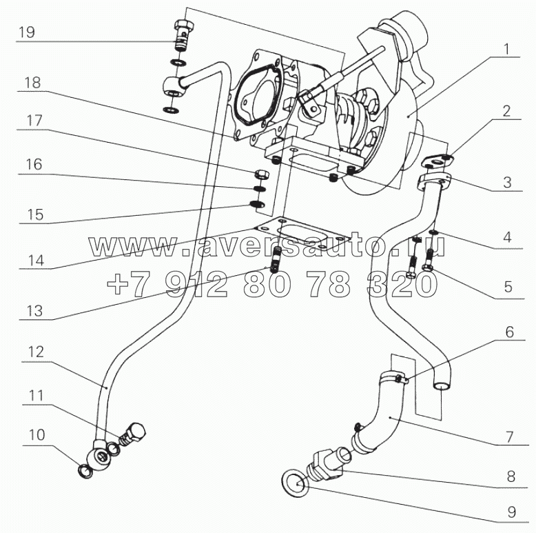 D0200-1118000 Turbocharger assembly