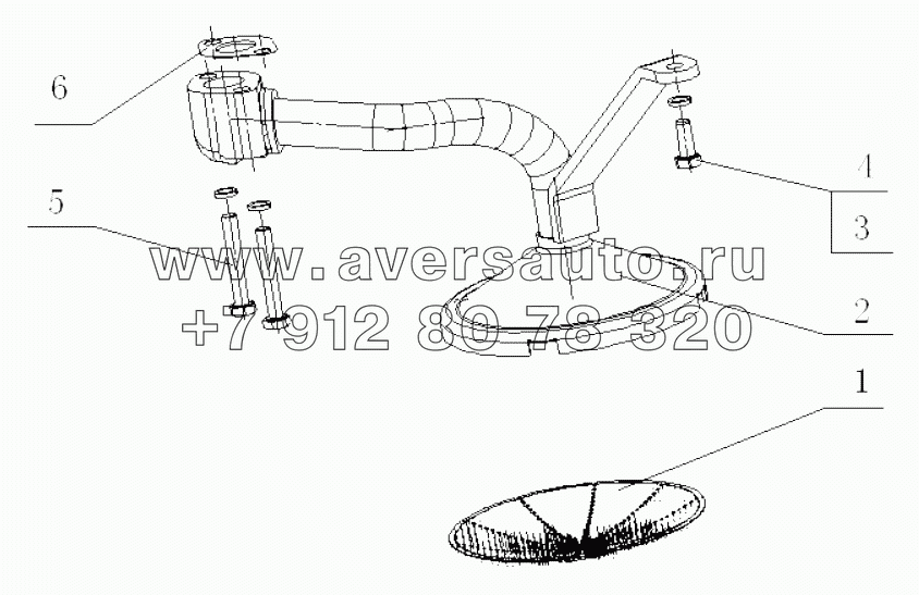  D0302-1010000 Oil Strainer Assembly