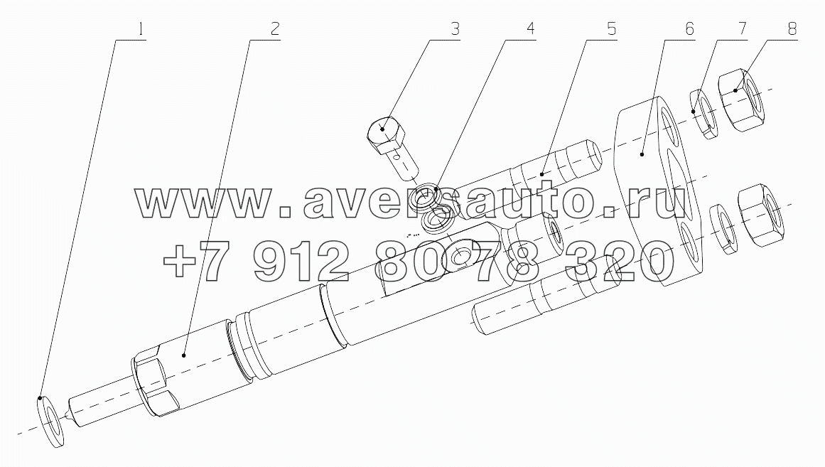  D0800-1112000 Injector Assembly