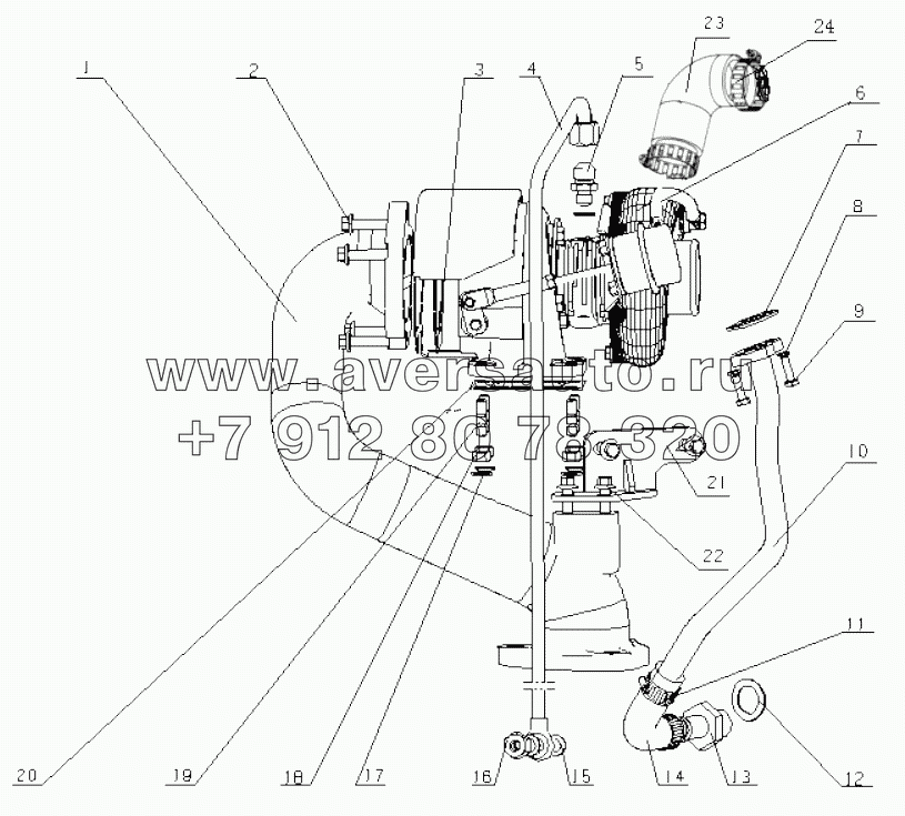  D0803-1118000 Turbocharger Assembly