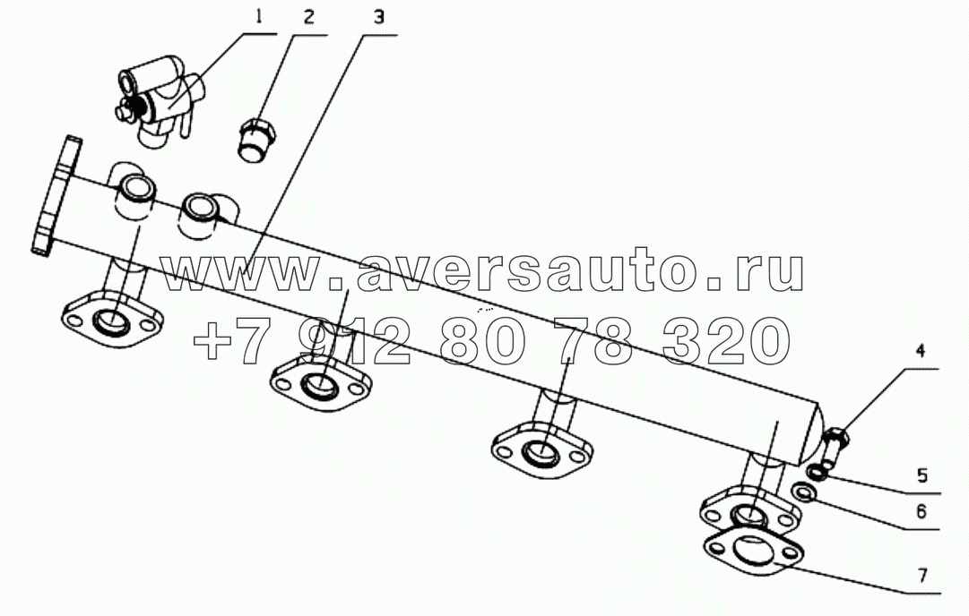  D0802-1303000 Water Pipe and Hose	Assembly for Radiator