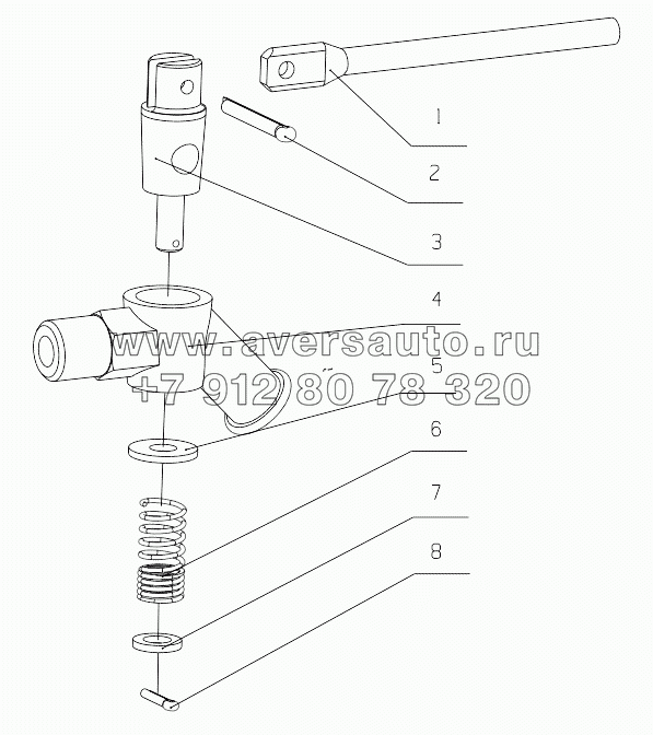  631-1305000/05 Water Drain Cock Assembly