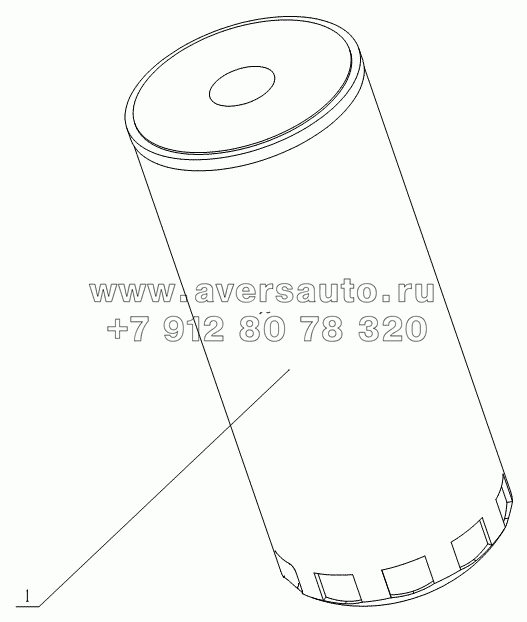 A3100-1012000 Oil filter assembly