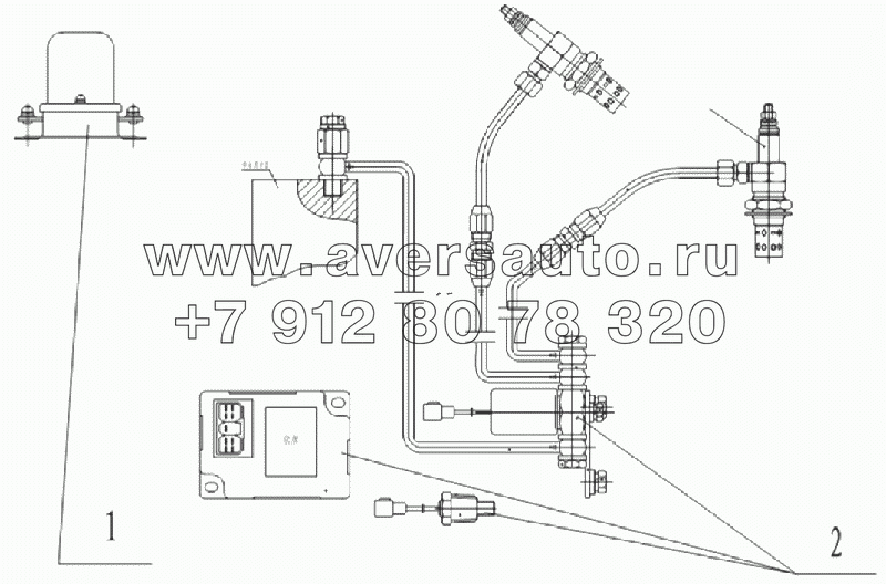 G0228-1015000 Engine starting accessory device assembly