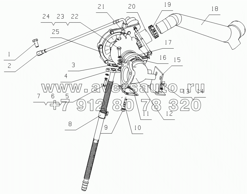 G0405-1118000 Turbocharger Assembly