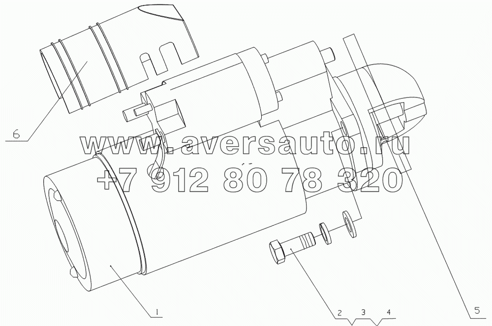 G0202-3708000 Starter Assembly