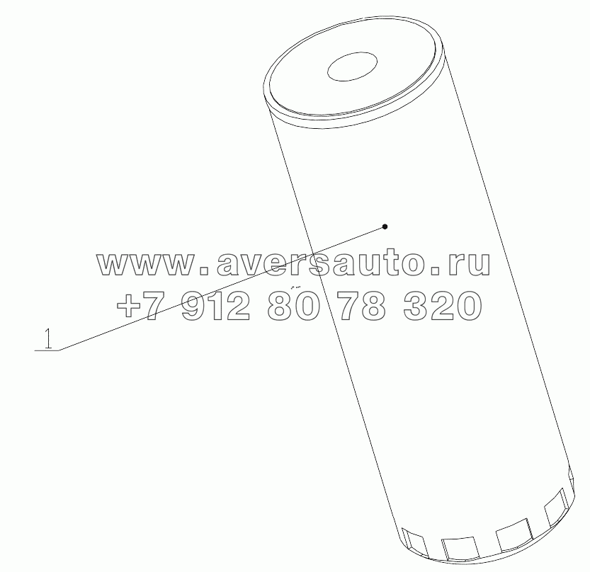  A3100-1012000/02 Oil Filter Assembly