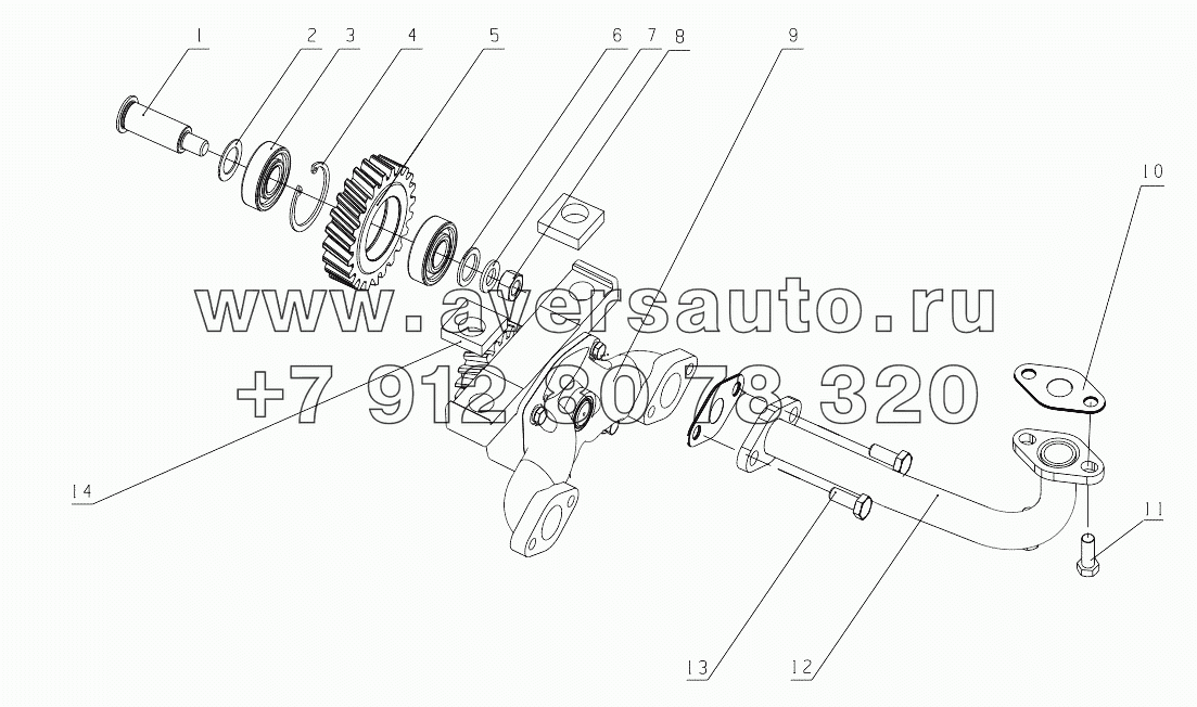  B3000-1011000/06 Oil Pump Subassembly