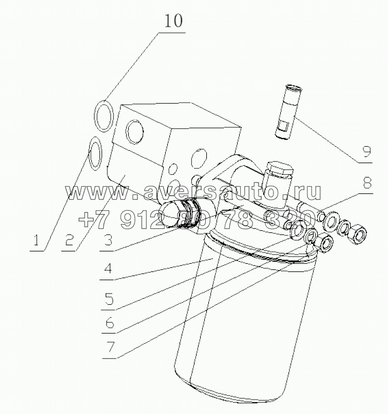  1640H-1012000/06 Oil Strainer Assembly