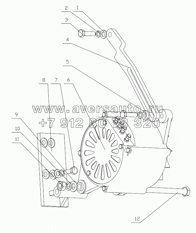  B7615-3701000/03 Generator Assembly