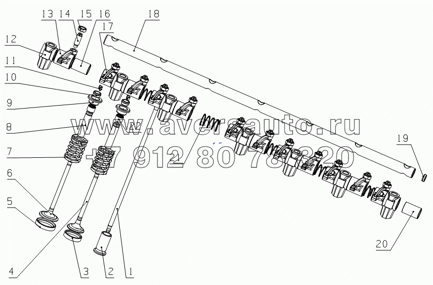 G5800-1007000 Valve Train System