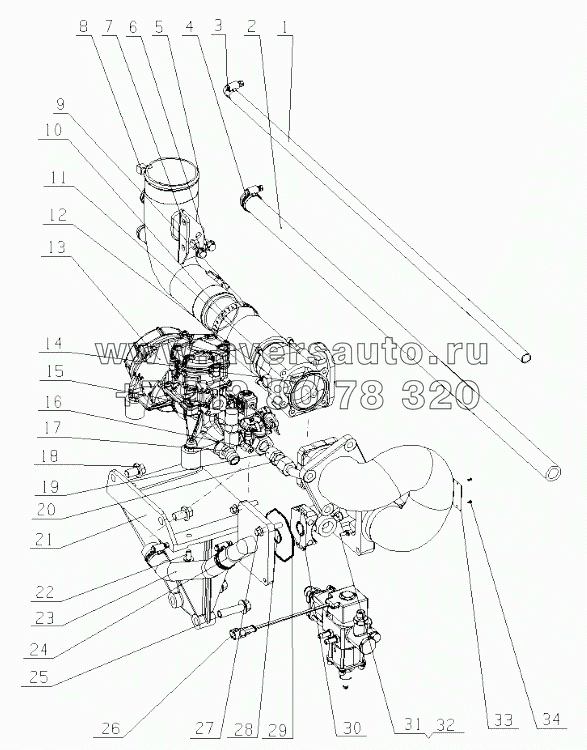  G4R00-1113000/01 Gas Supply Device Assembly