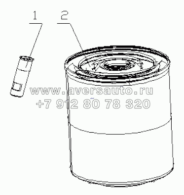  J80GE-1012000/01 Oil Filter Assembly