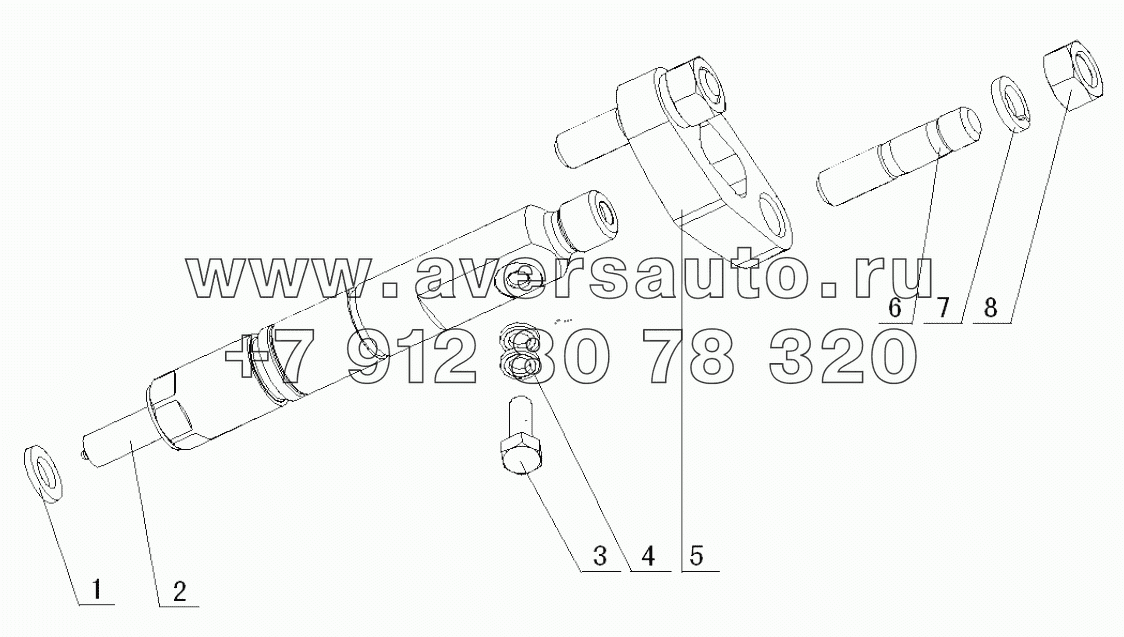  J3400-1112000/04 Fuel Injector Assembly