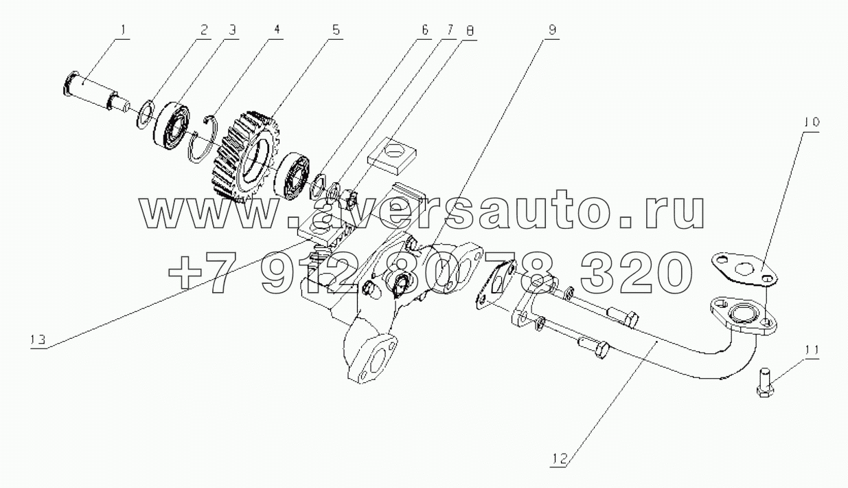  B78C0-1011000/01 Oil Pump Subassembly