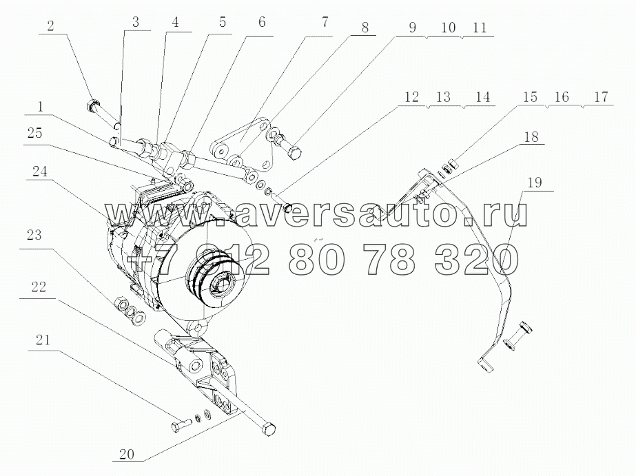  J3602-3701000/06 Generator  Assembly