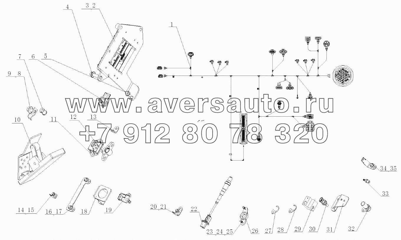  J3C01-3823000/02 Control  System  Assembly