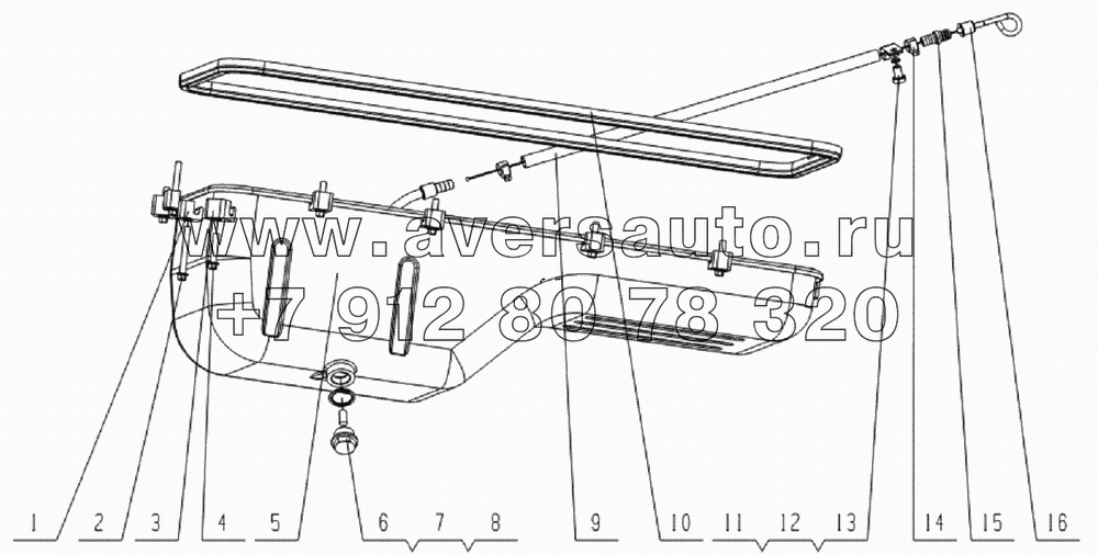 L30YA-1009000 Oil sump assembly