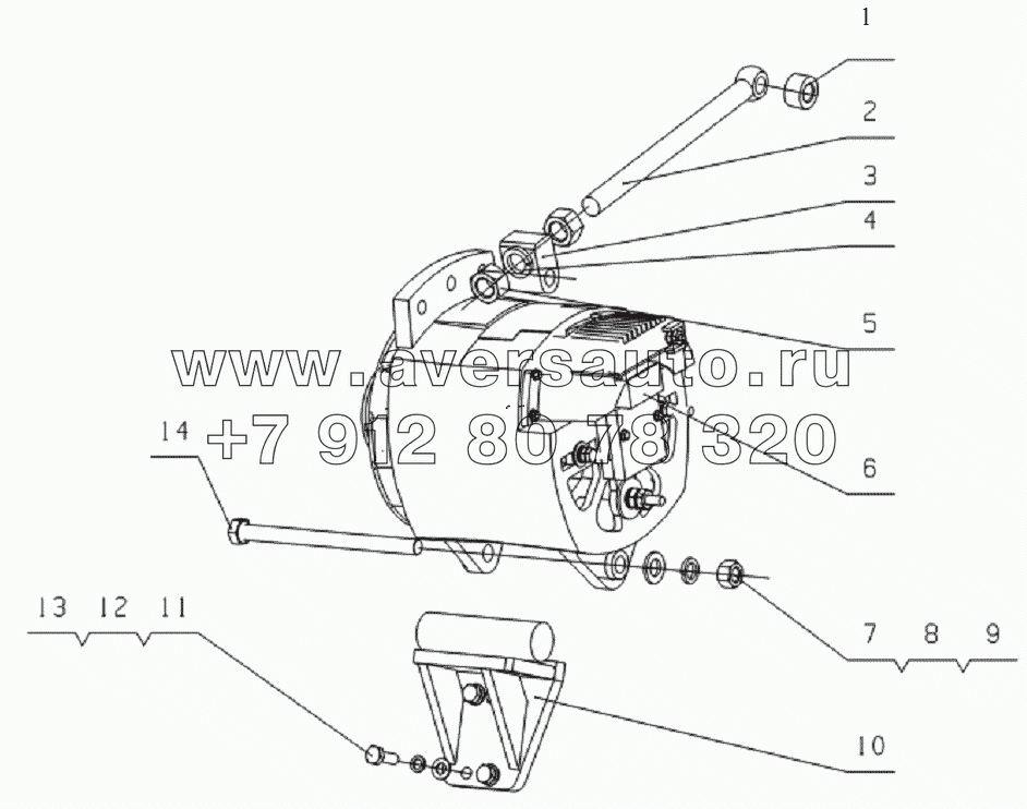 L30LA-3701000 Generator assembly