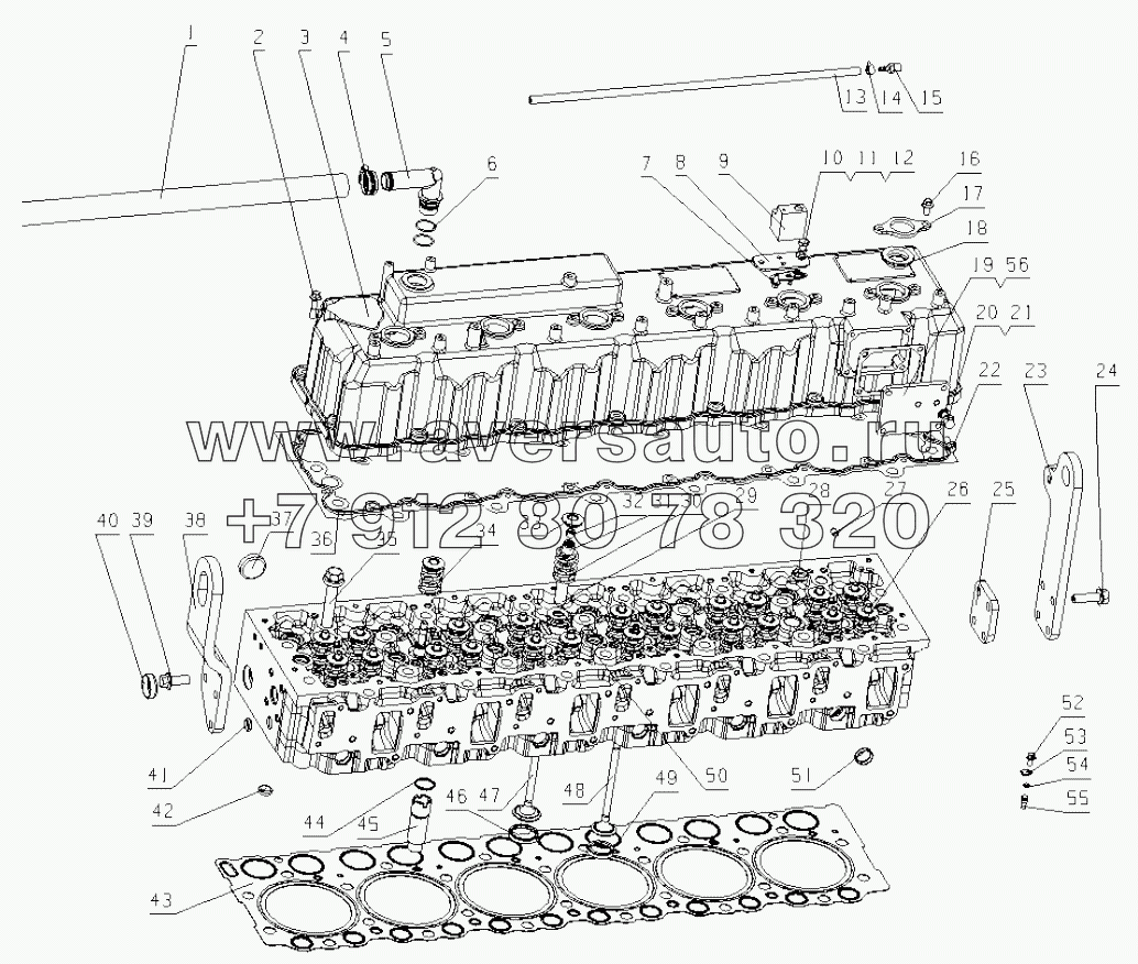  MY6MA-1003000/02 Cylinder Head Assembly