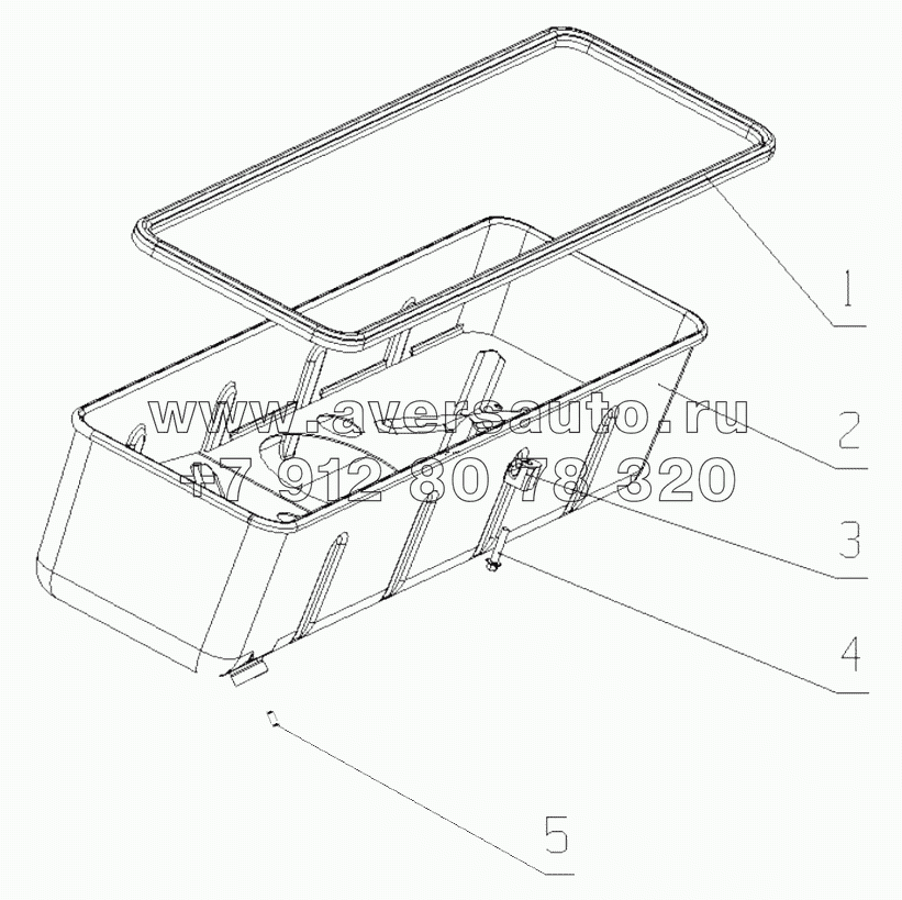  MKPGA-1009000/08 Oil sump assembly