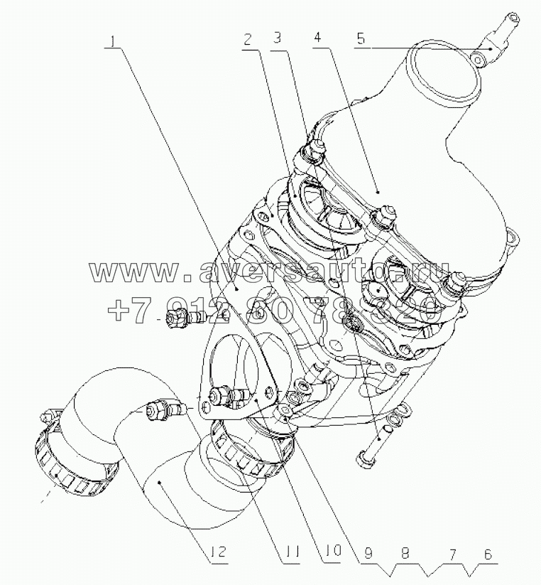  M60QB-1306000/08 Thermostat Assembly