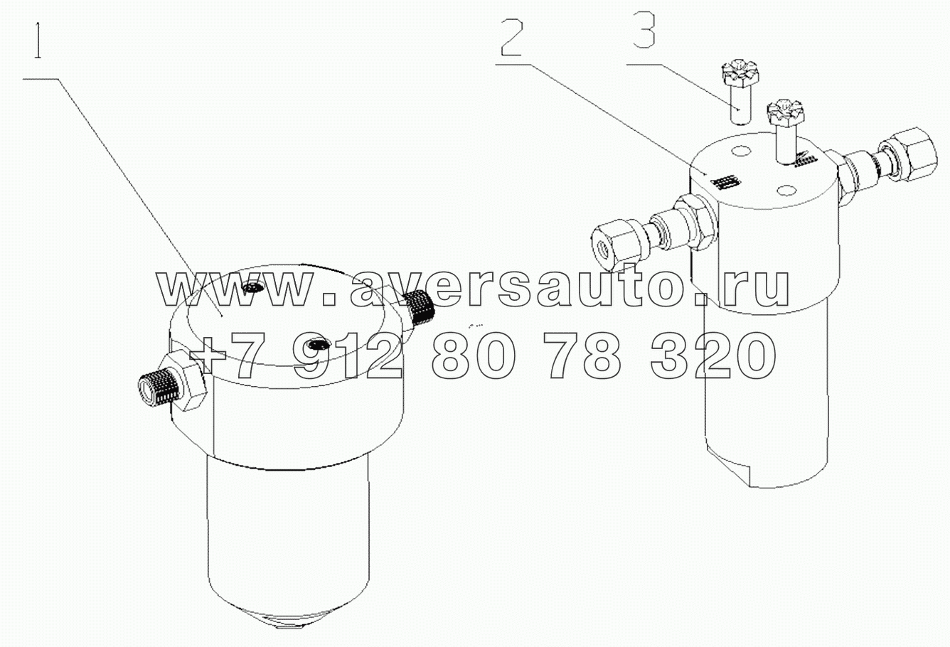  MYE00-1107000/03 Low Pressure Gas Filter Assembly