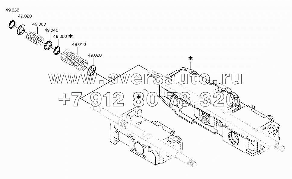  Комплект пружин