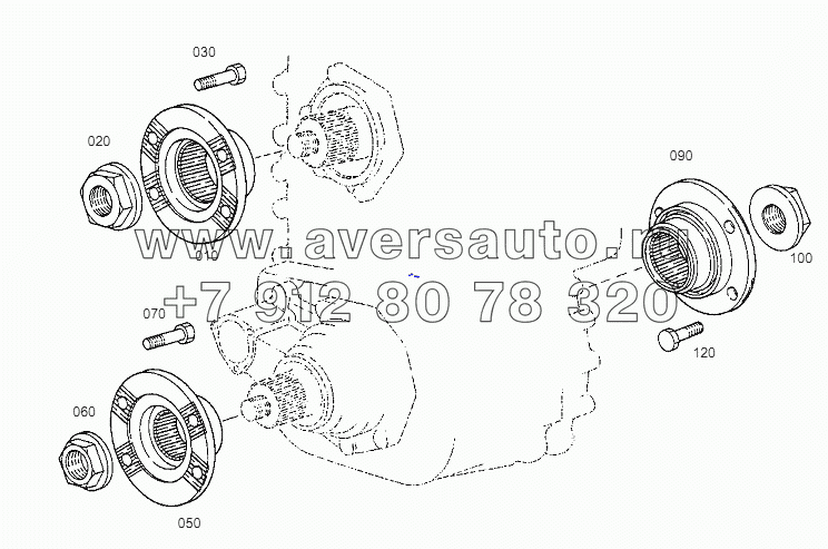 FLANGE 5848.110.005