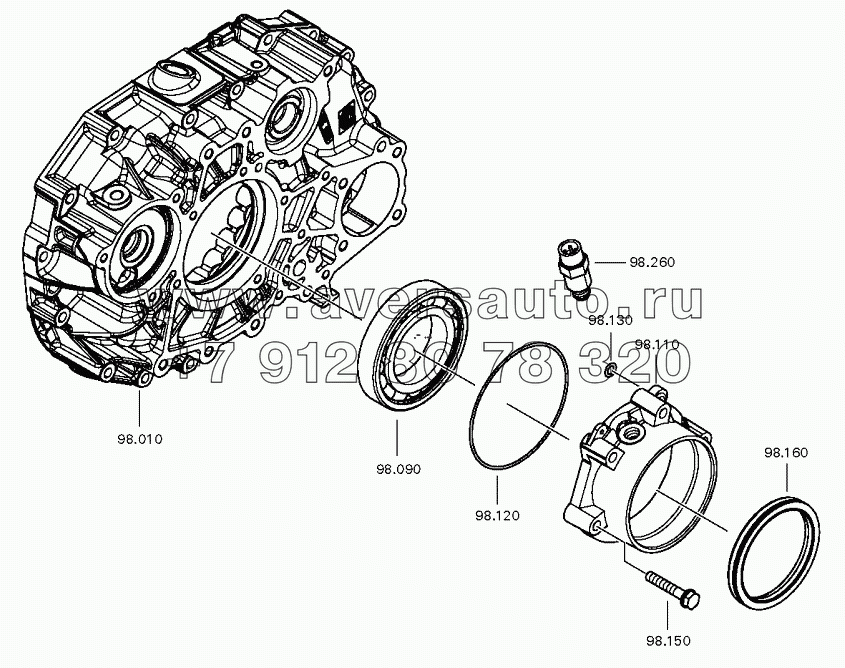 Корпус RC-SPEEDOMETER