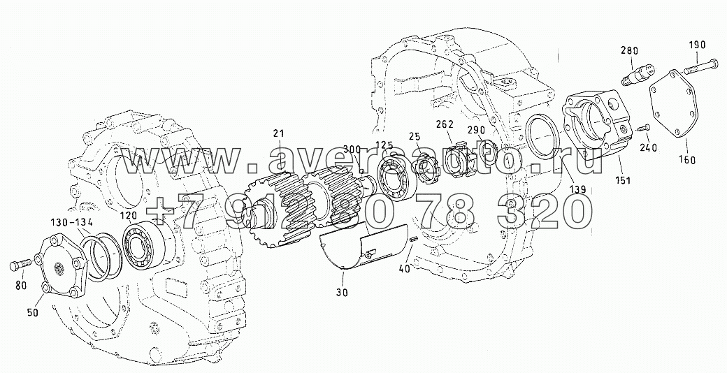 DOUBLE GEAR, BEARING COVER