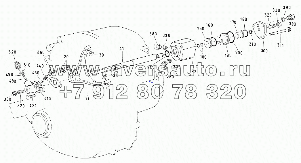 PNEUM.GEAR SHIFTING