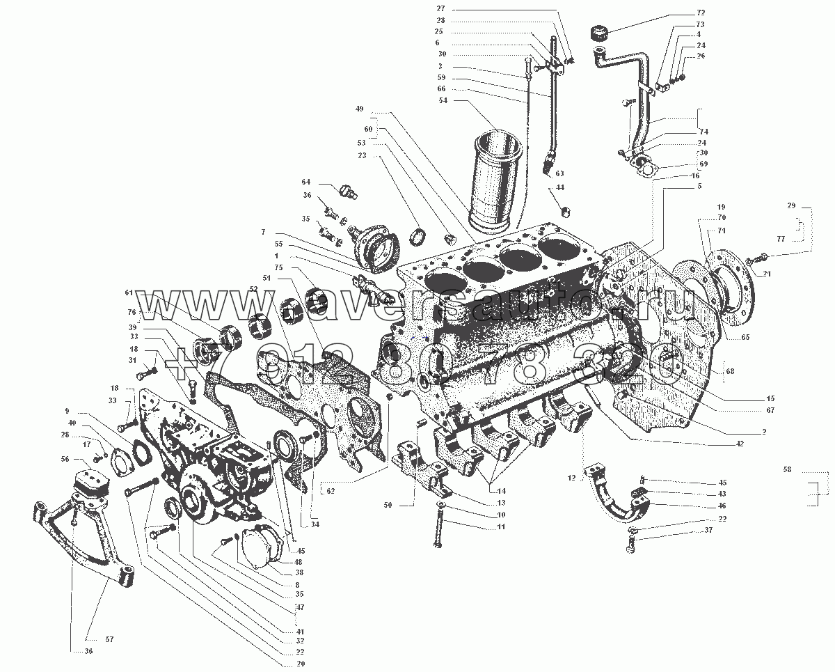 Блок цилиндров