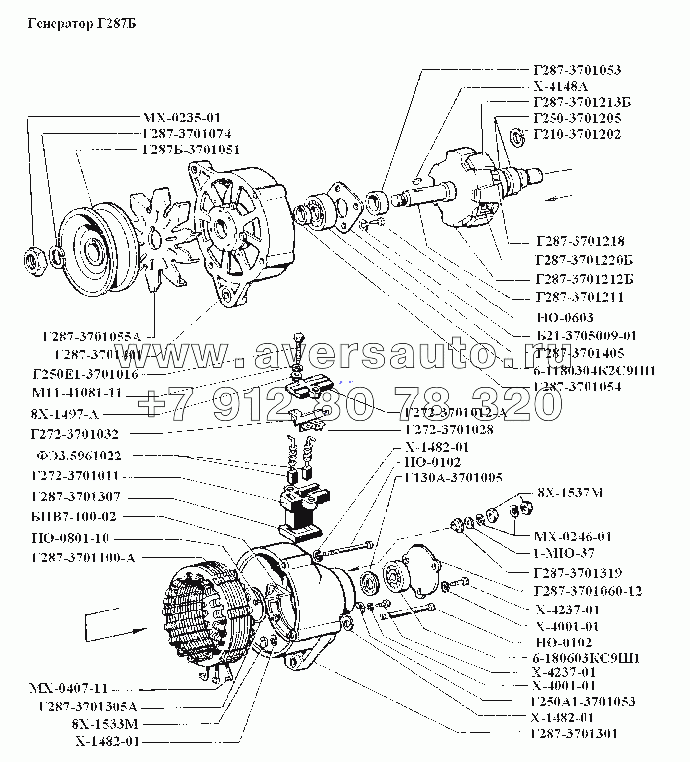 Генератор Г287Б