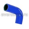 4320-1015573 4320-1015573 (Синий Cиликон) ПАТРУБОК СОЕДИНЕНИЯ КОТЛА ПОДОГРЕВАТЕЛЯ (D=32, L=110/65, угол 90) (ГНУТ (вн.102)