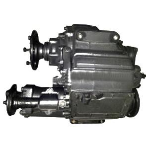 4320Я6-1800015 РАЗДАТОЧНАЯ КОРОБКА без стояночного тормоза, ДОМ 40%, а/м с пневмотормозами, 2 фланца с торцевыми шлицами (ОАО УРАЛ завод)