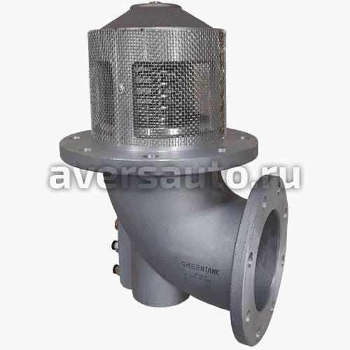 EN13308; EN13316 Донный клапан на бензовоз GREENTANK BV-100-3 ан. Tecnometal DN100 круглый фланец 89.00.08