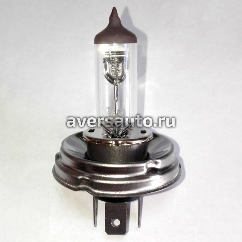 В10401  Лампа галогеновая Н-4 АКГ P43 t 12-60/55 TESLA шт (вн.38)